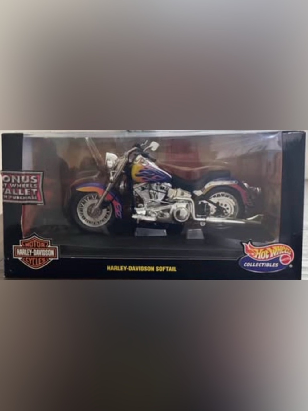 1999 Harley Davidson Hot Wheels Collectibles Softail